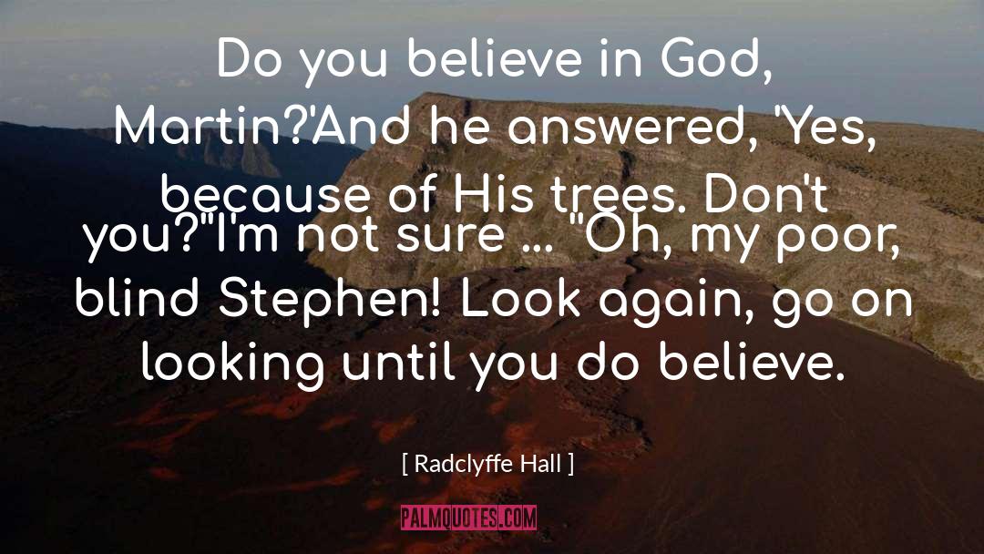Do You Believe In God quotes by Radclyffe Hall