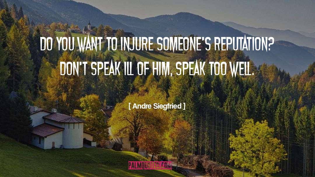 Do You Capitalize Things In quotes by Andre Siegfried