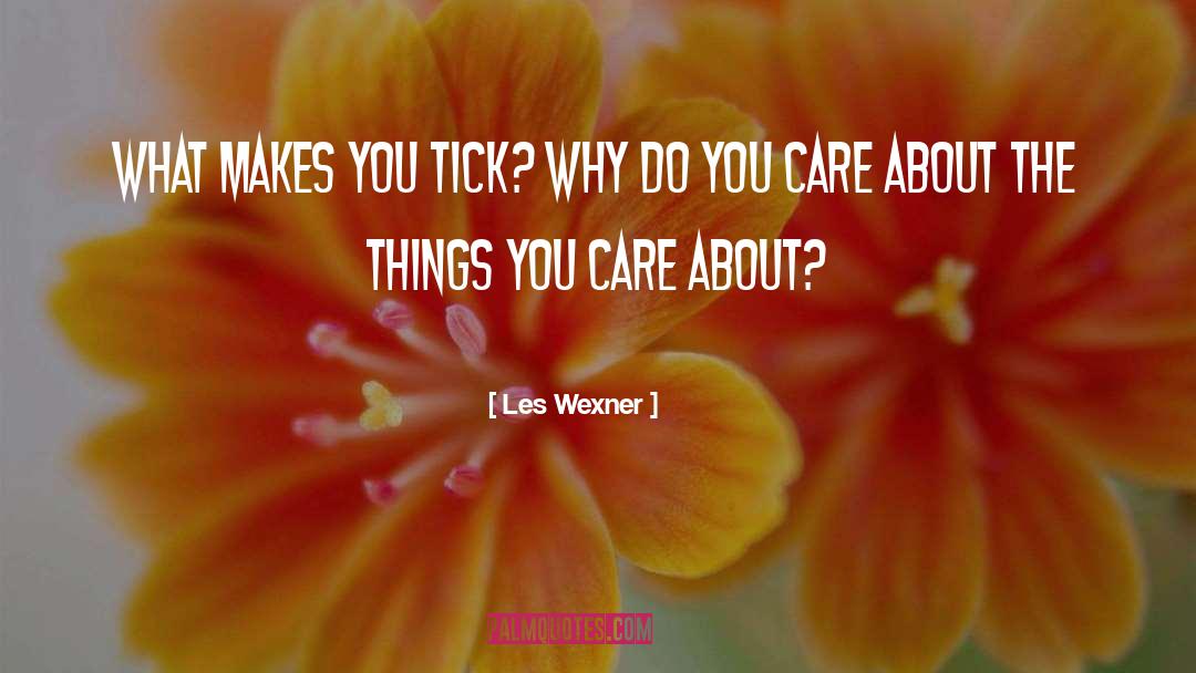 Do You Care quotes by Les Wexner