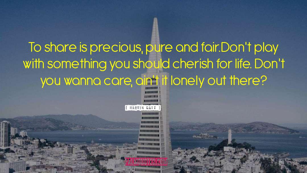 Do You Care quotes by Marvin Gaye