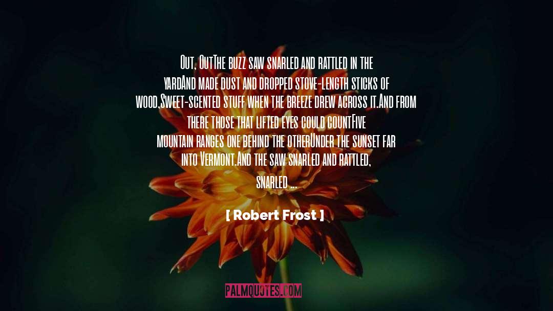 Doall Saws quotes by Robert Frost