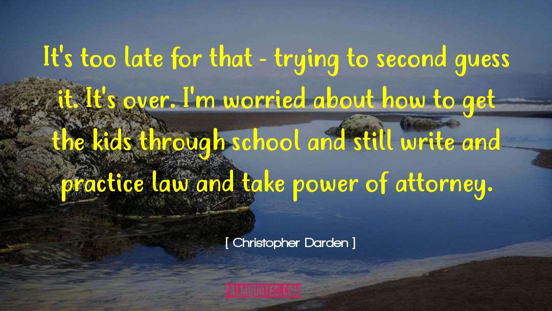 Dobosz Attorney quotes by Christopher Darden