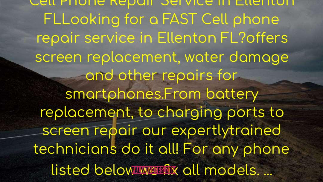 Doc Fl quotes by Cell Phone Repair Service In Ellenton FL