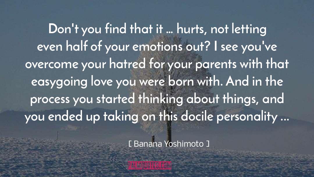 Docile quotes by Banana Yoshimoto