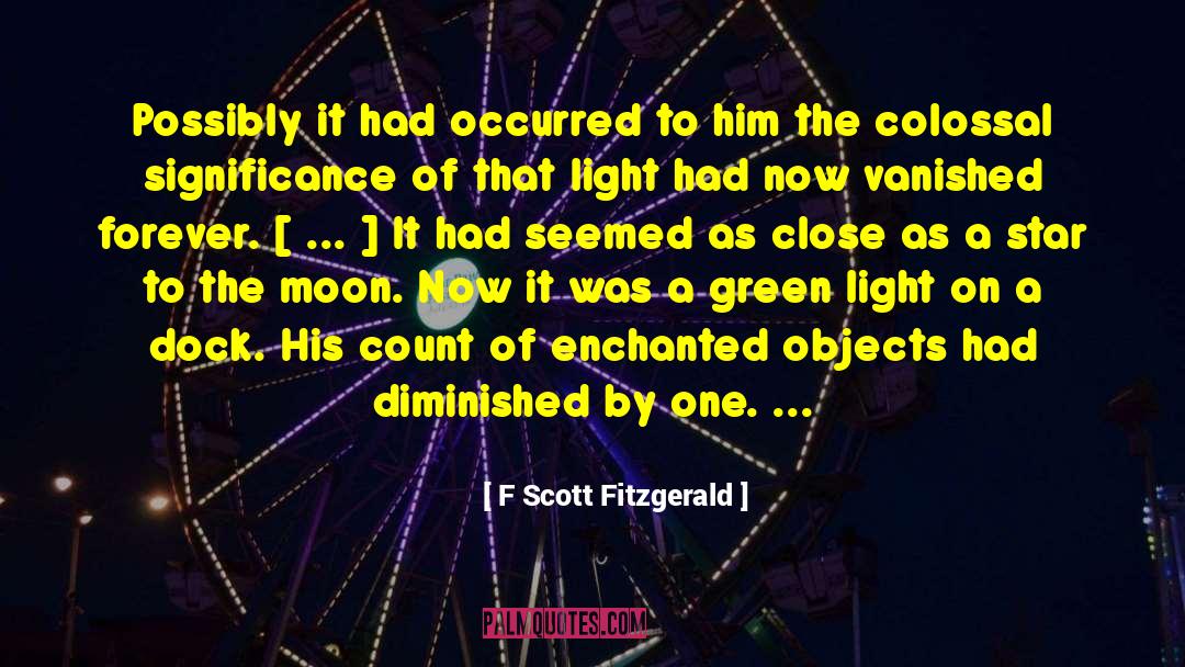 Docks quotes by F Scott Fitzgerald