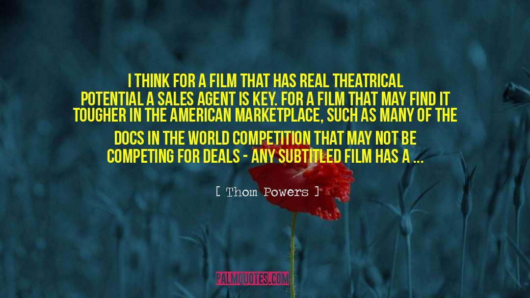 Docs quotes by Thom Powers