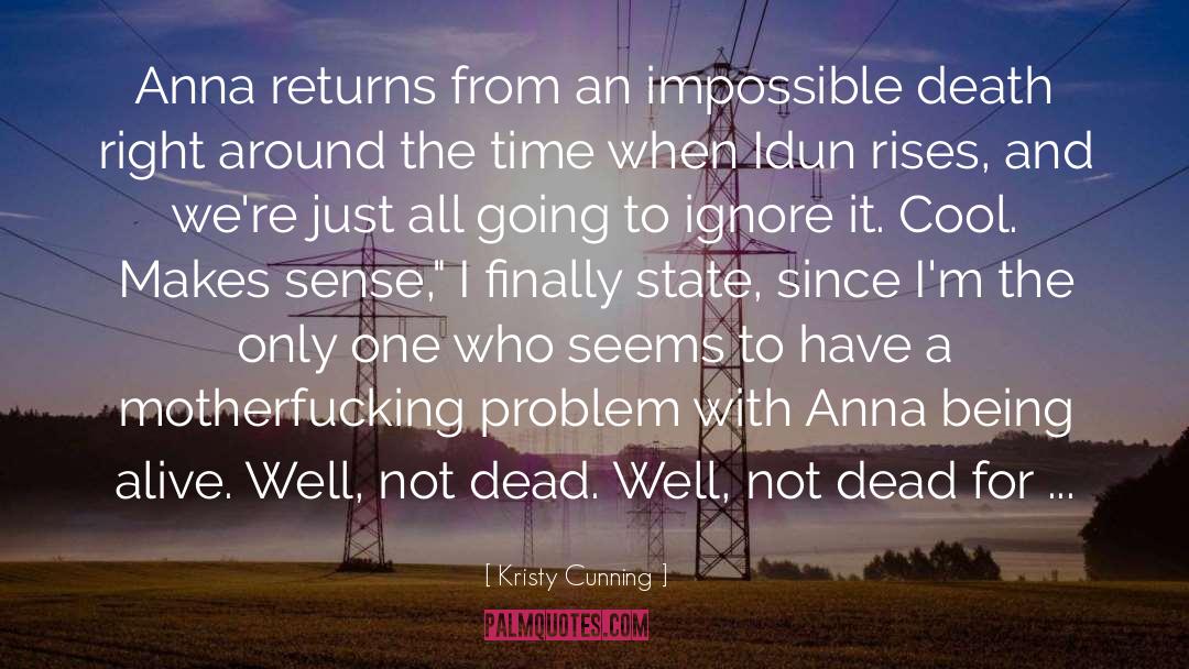 Doctor Impossible quotes by Kristy Cunning