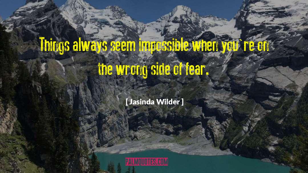 Doctor Impossible quotes by Jasinda Wilder