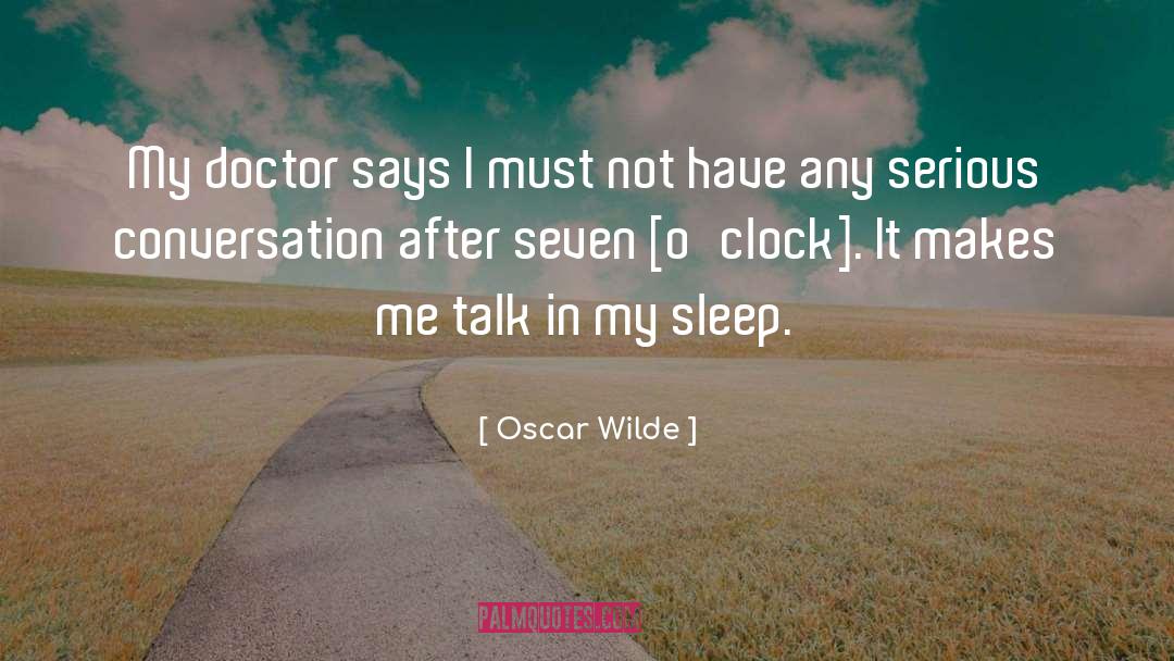 Doctor Mills quotes by Oscar Wilde
