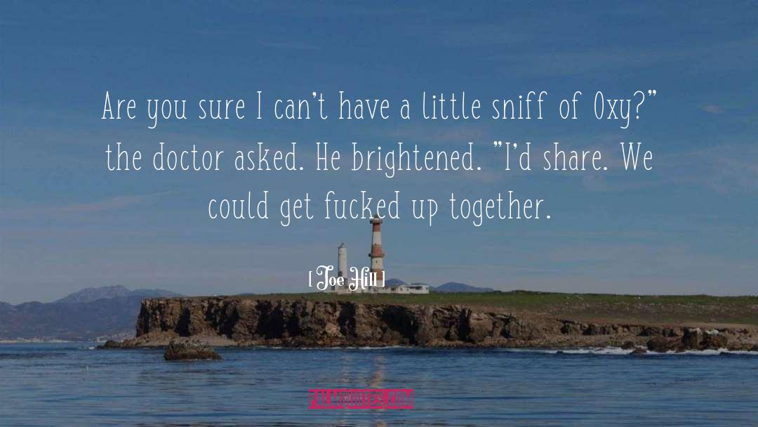 Doctor quotes by Joe Hill