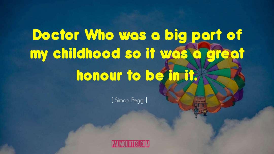Doctor Who quotes by Simon Pegg