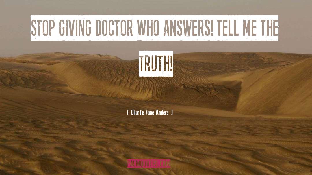 Doctor Who quotes by Charlie Jane Anders