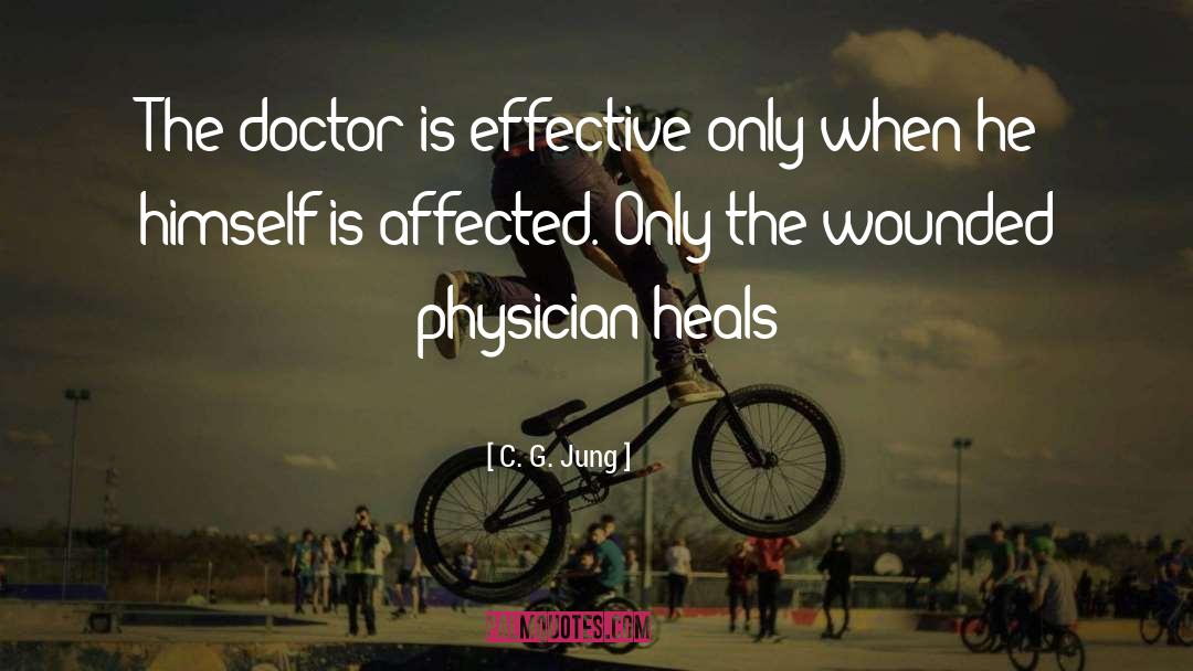 Doctoring quotes by C. G. Jung