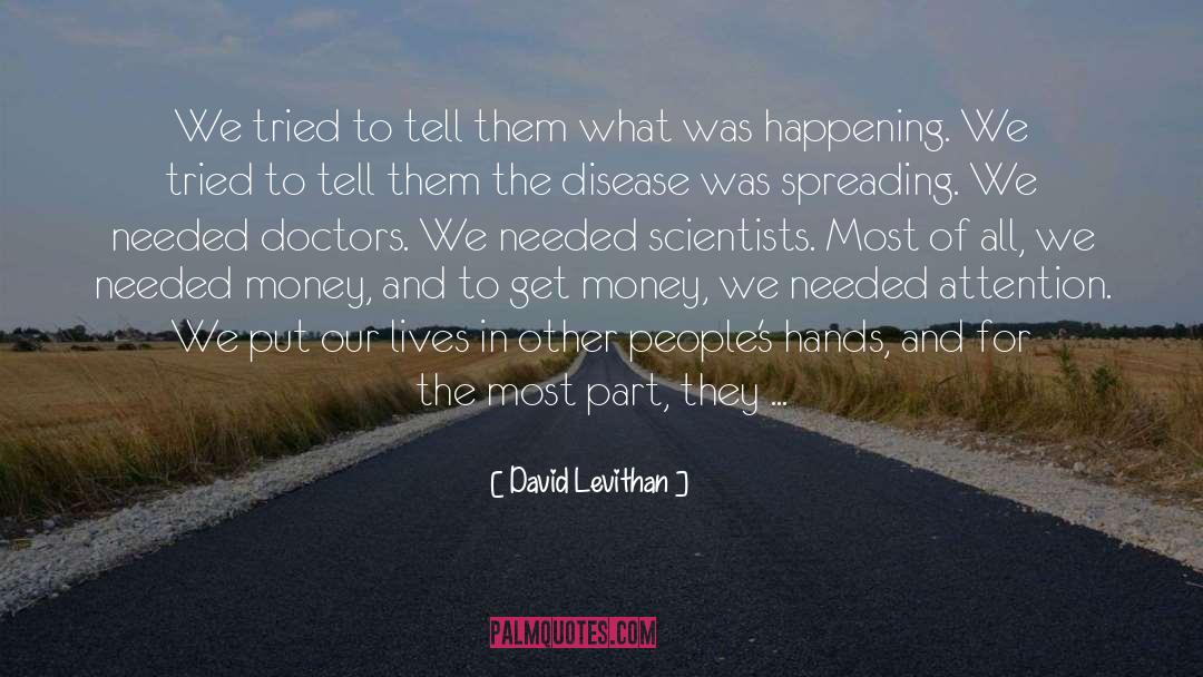 Doctors Of The Talmud quotes by David Levithan