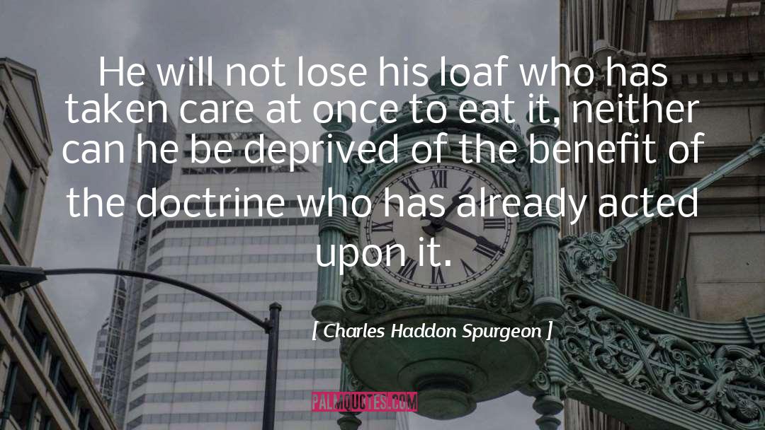 Doctrine Of The Sword quotes by Charles Haddon Spurgeon