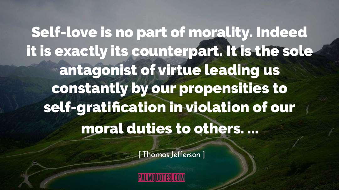 Doctrine Of Virtue quotes by Thomas Jefferson