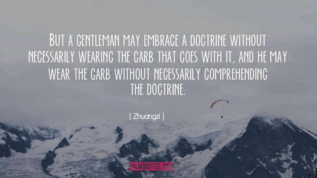 Doctrine quotes by Zhuangzi