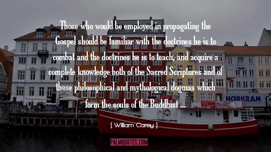 Doctrines quotes by William Carey