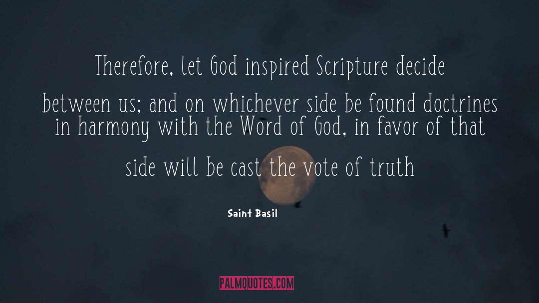 Doctrines quotes by Saint Basil