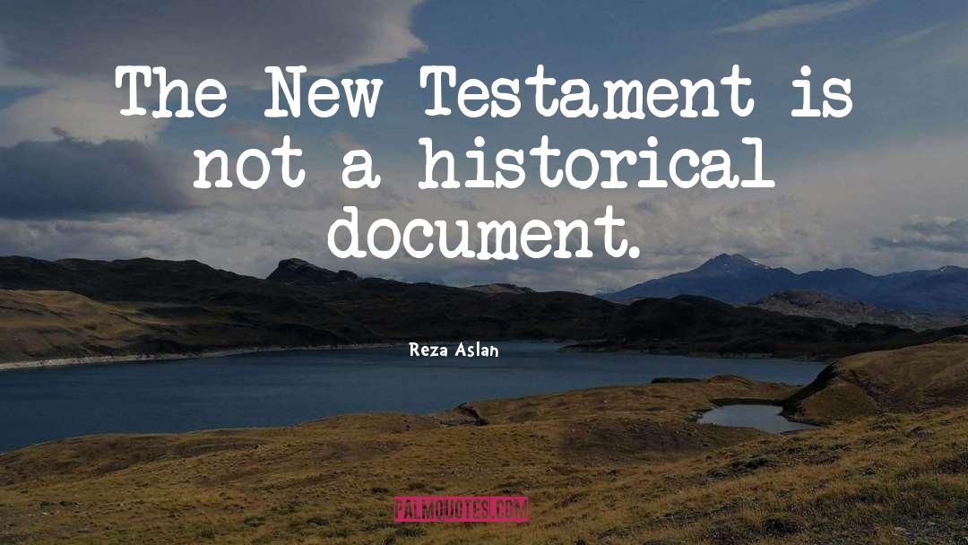 Document quotes by Reza Aslan