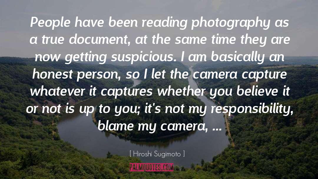 Document quotes by Hiroshi Sugimoto