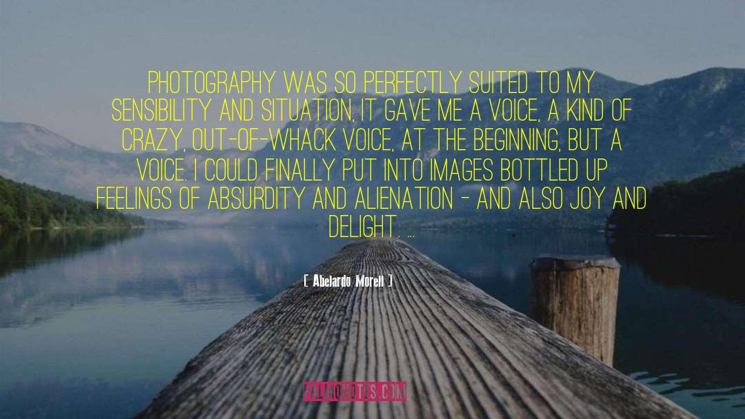 Documentary Photography quotes by Abelardo Morell