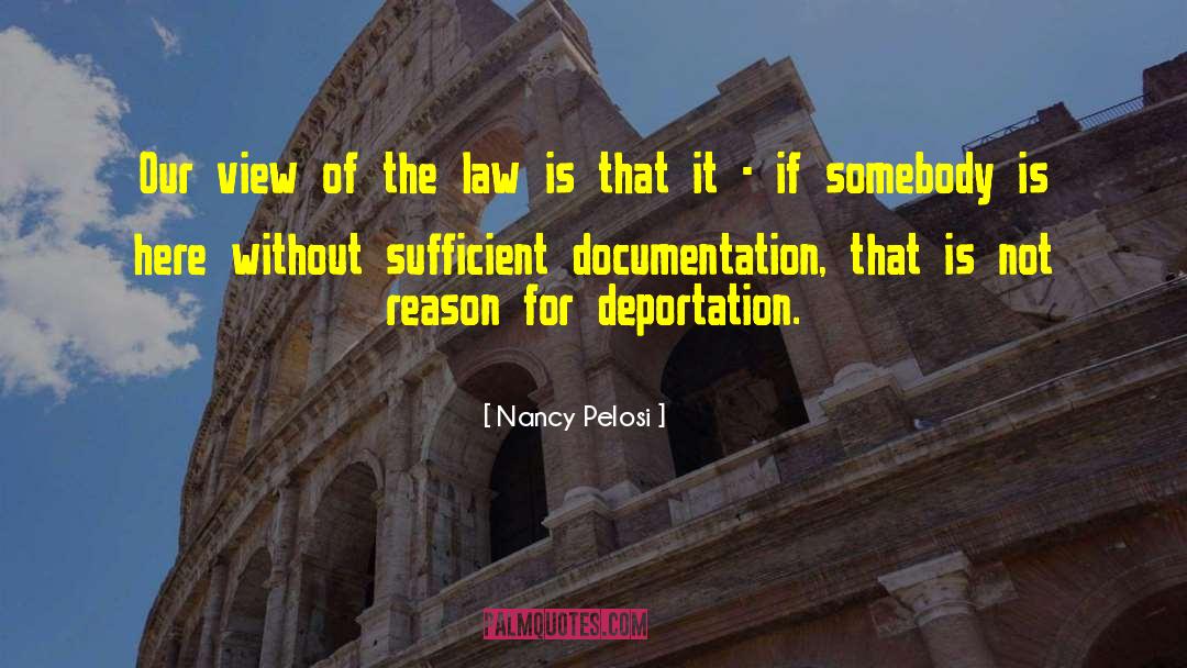 Documentation quotes by Nancy Pelosi