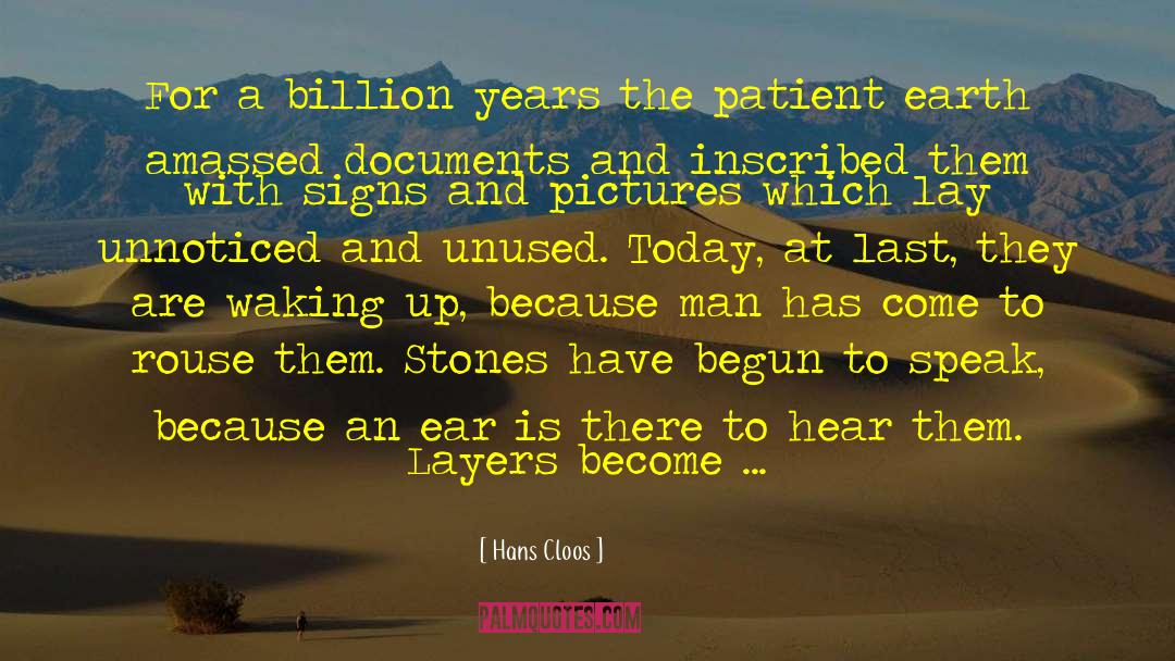 Documents quotes by Hans Cloos