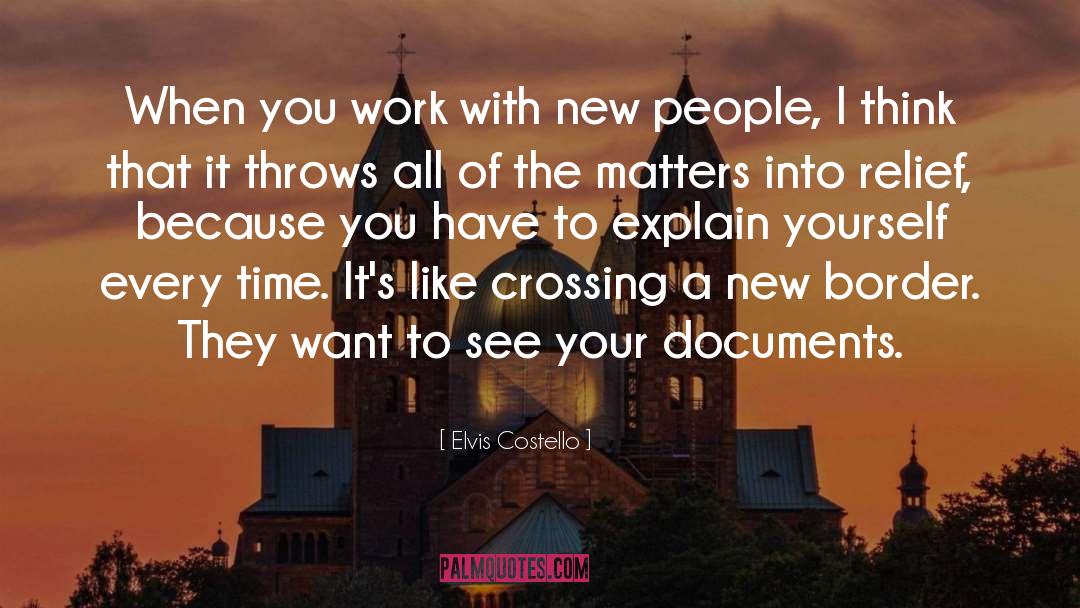 Documents quotes by Elvis Costello