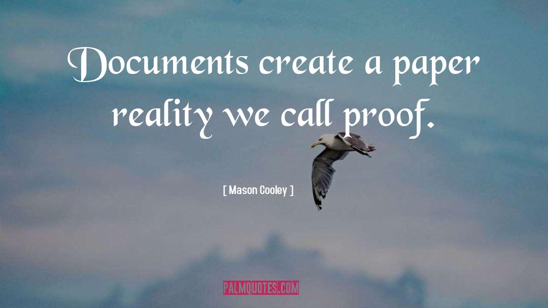 Documents quotes by Mason Cooley