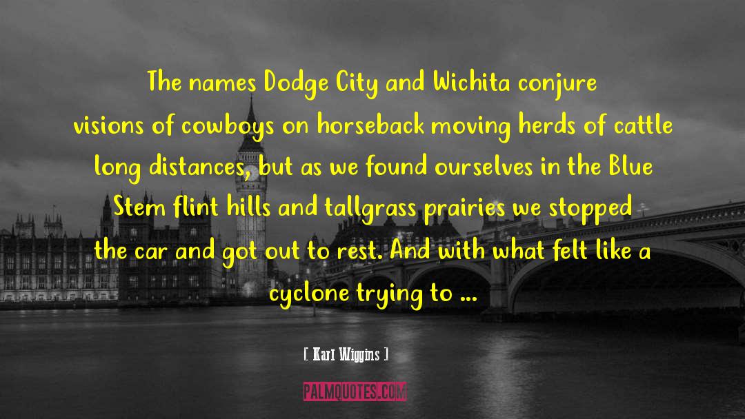 Dodge City quotes by Karl Wiggins