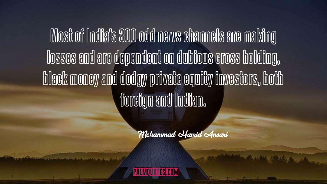 Dodgy quotes by Mohammad Hamid Ansari