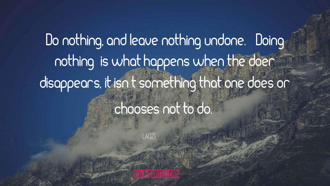 Doer quotes by Laozi