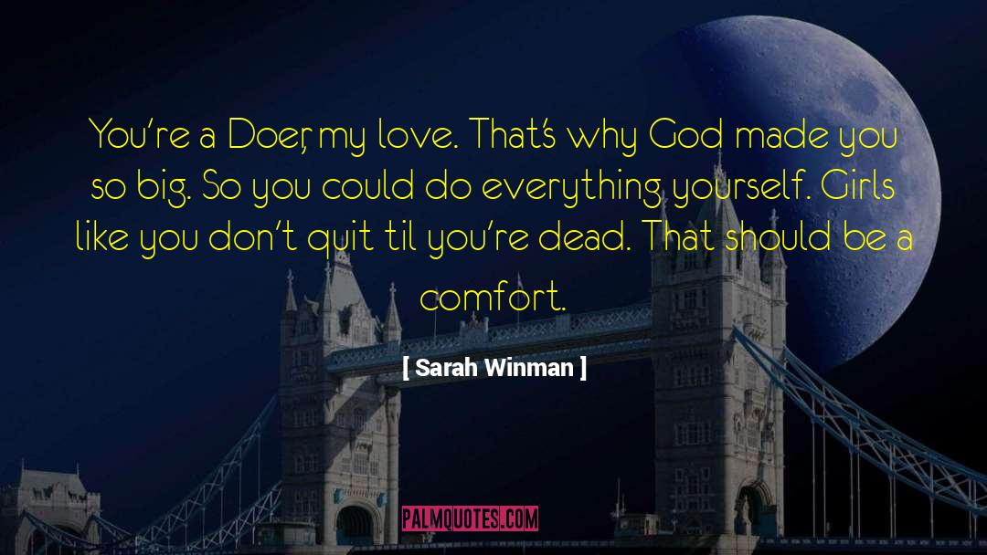 Doer quotes by Sarah Winman