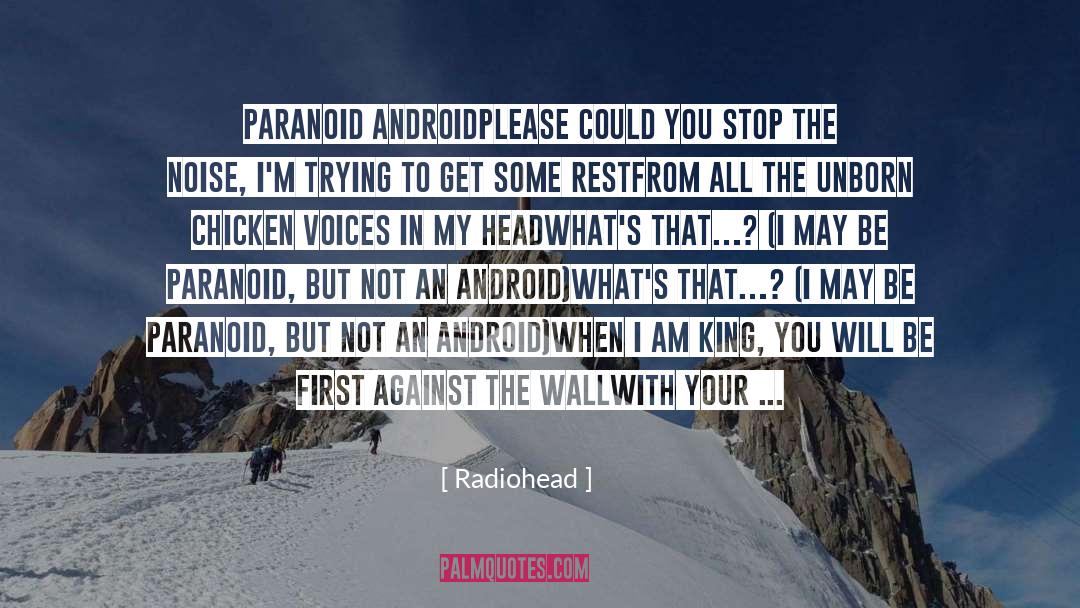 Does My Head Look Big In This quotes by Radiohead