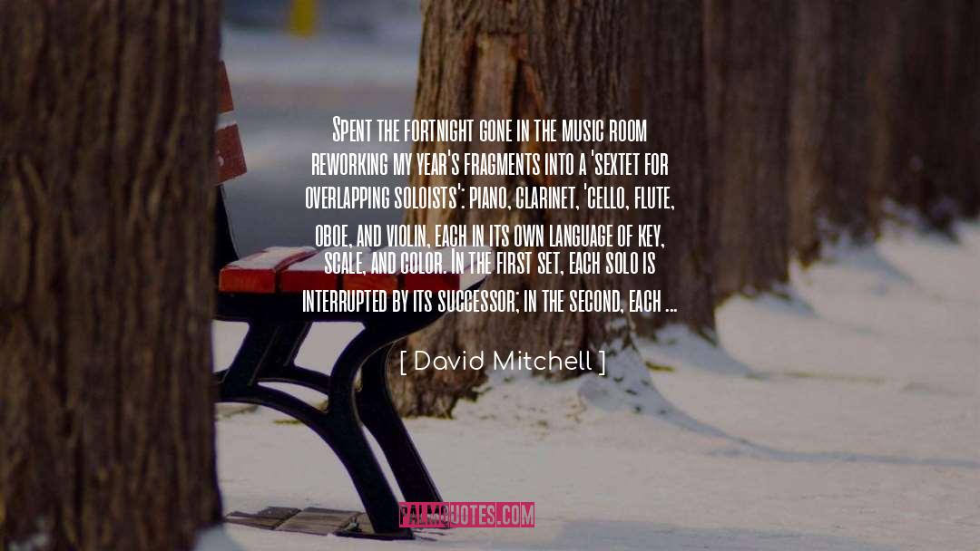 Doetsch Cello quotes by David Mitchell