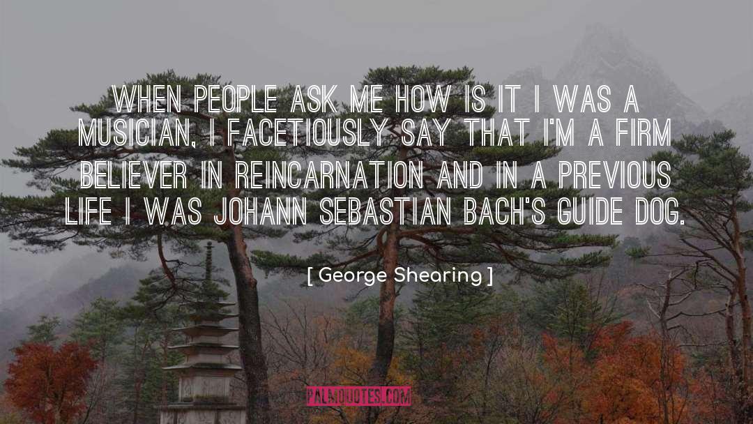 Dog And Dog Owner quotes by George Shearing