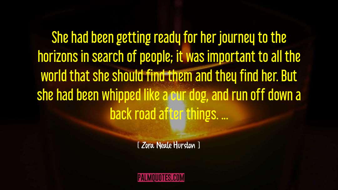 Dog And Dog Owner quotes by Zora Neale Hurston