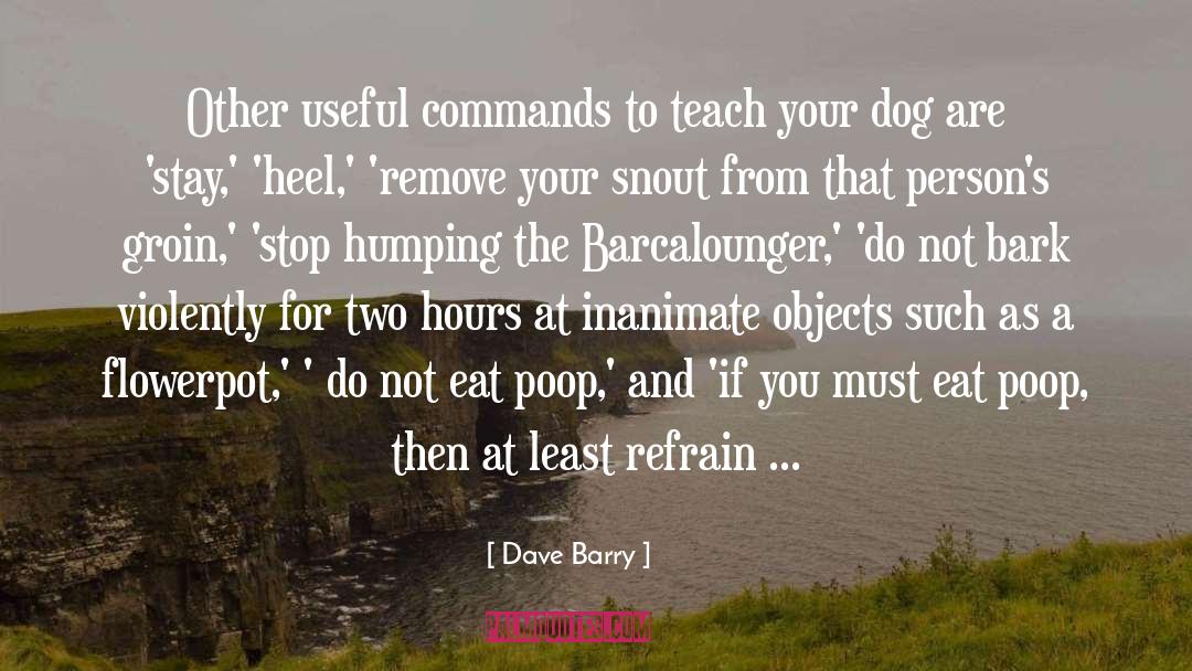 Dog And Pony Show quotes by Dave Barry