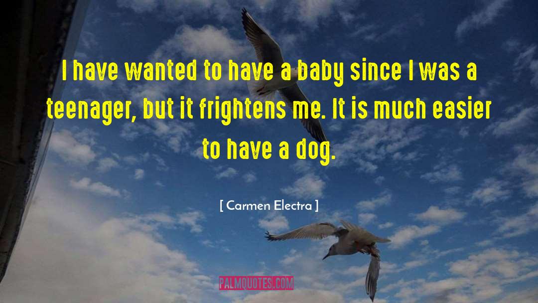 Dog Faces quotes by Carmen Electra