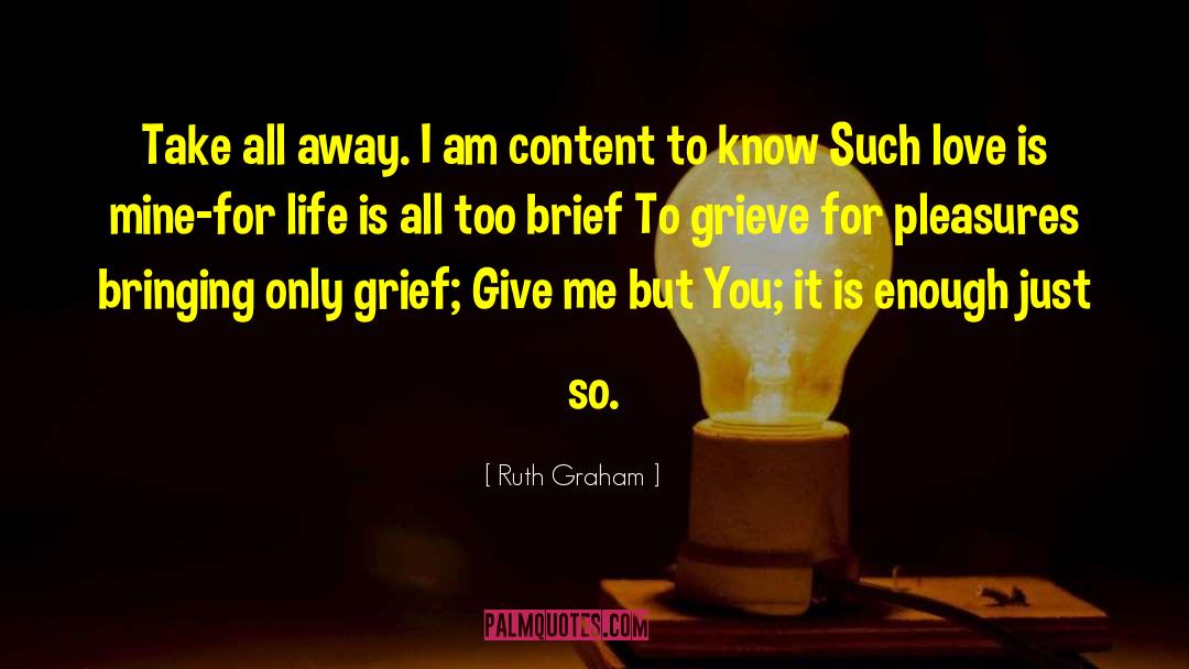 Dog Grief quotes by Ruth Graham