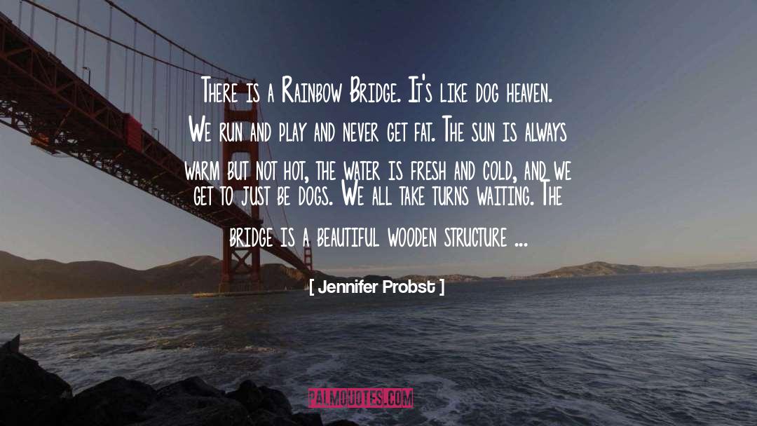 Dog Heaven quotes by Jennifer Probst