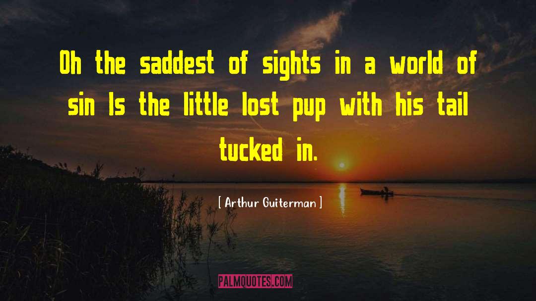 Dog Loss quotes by Arthur Guiterman