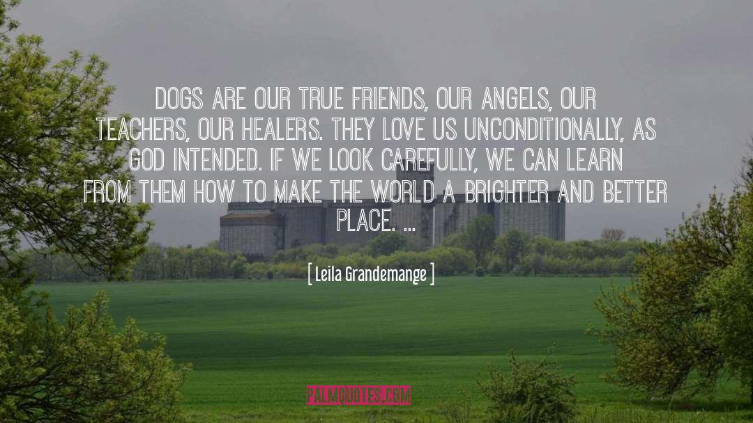 Dog Lovers quotes by Leila Grandemange