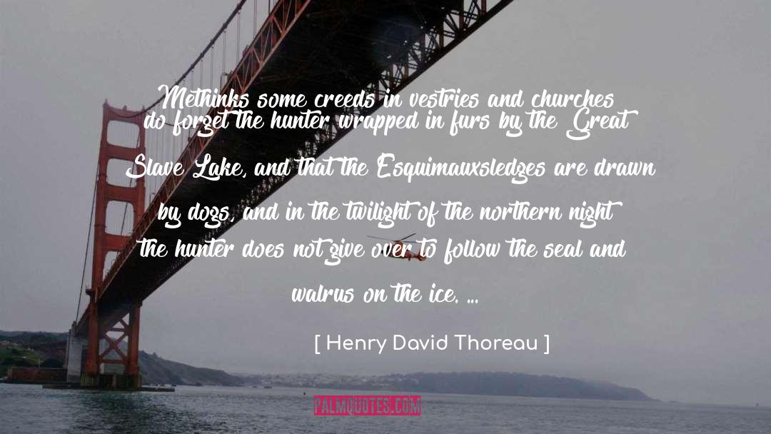 Dog Sense quotes by Henry David Thoreau