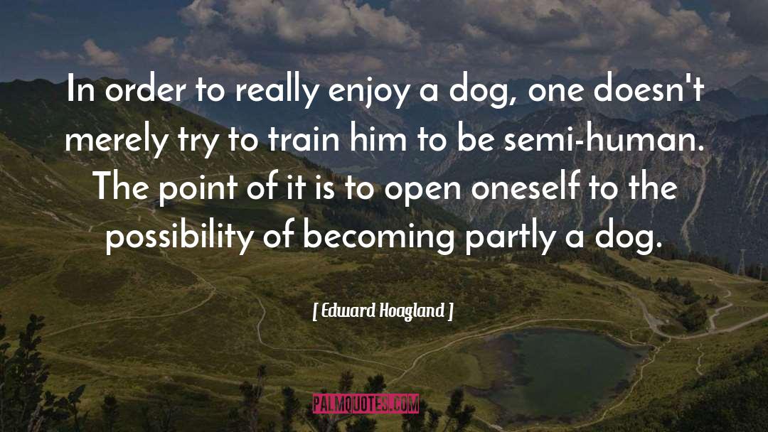 Dog Sledding quotes by Edward Hoagland