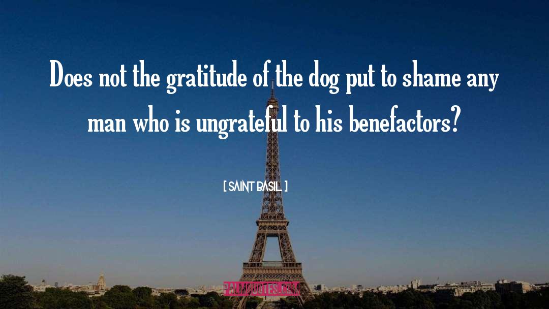 Dog Training quotes by Saint Basil