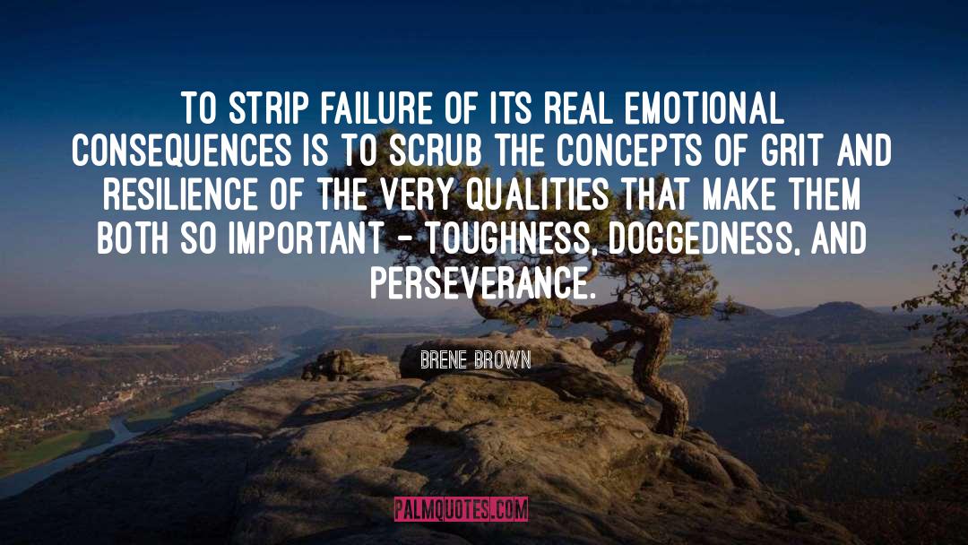 Doggedness quotes by Brene Brown