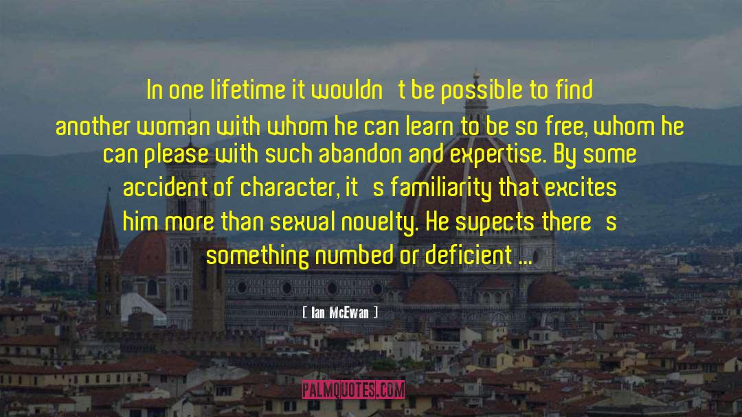 Doggedness quotes by Ian McEwan