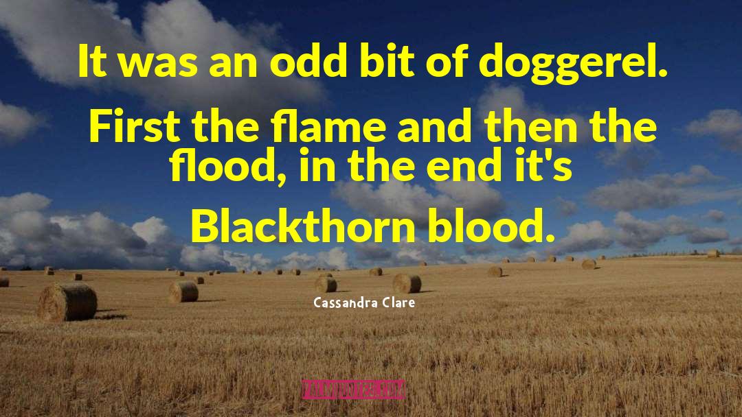 Doggerel quotes by Cassandra Clare